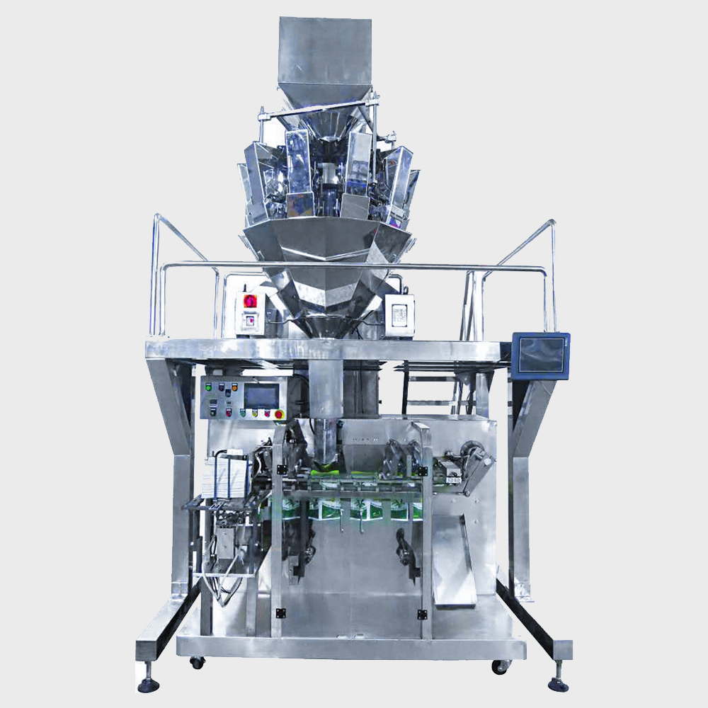 Horizontal ready-made bag packing machine, ready-made package packing device