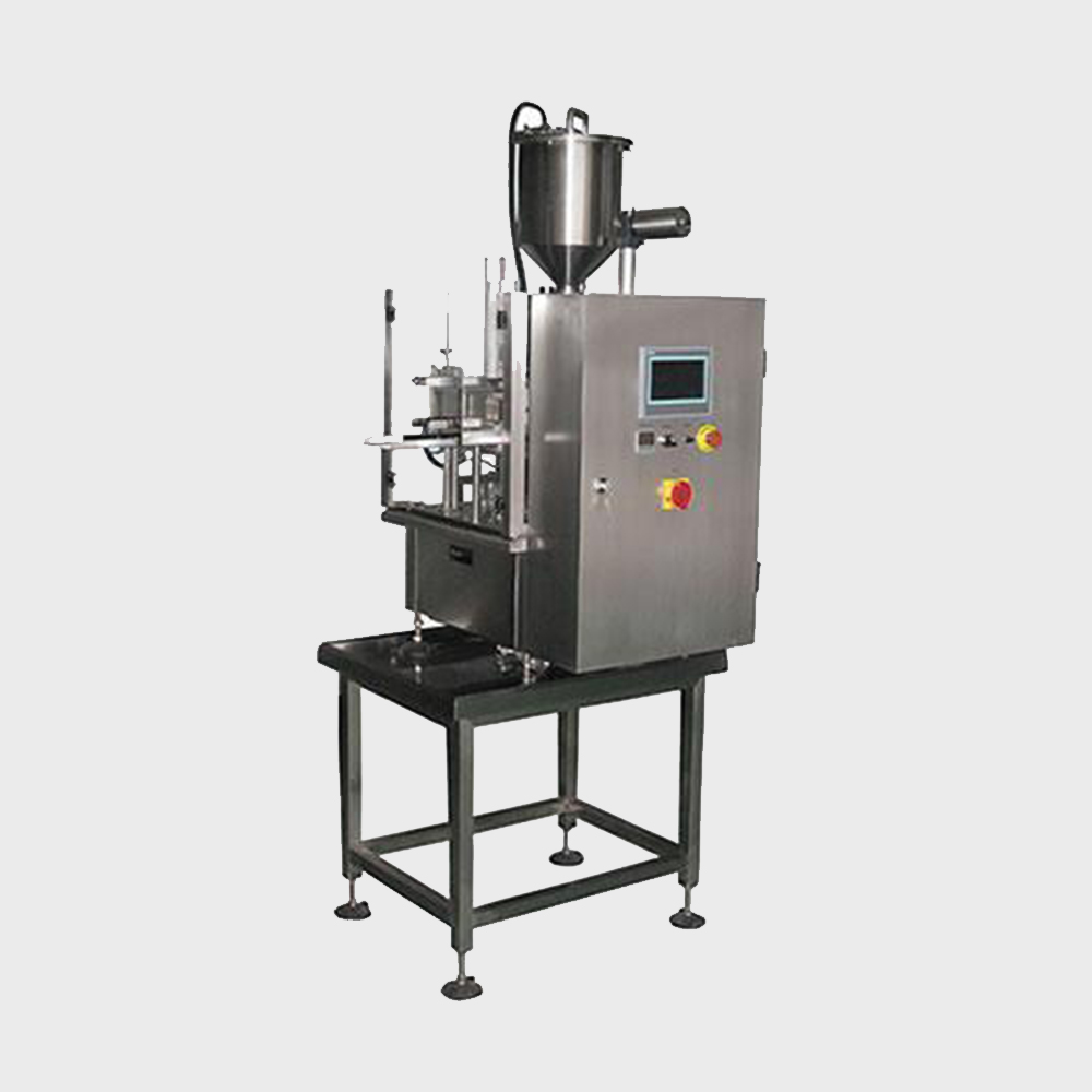 Cup filling machine, single cup