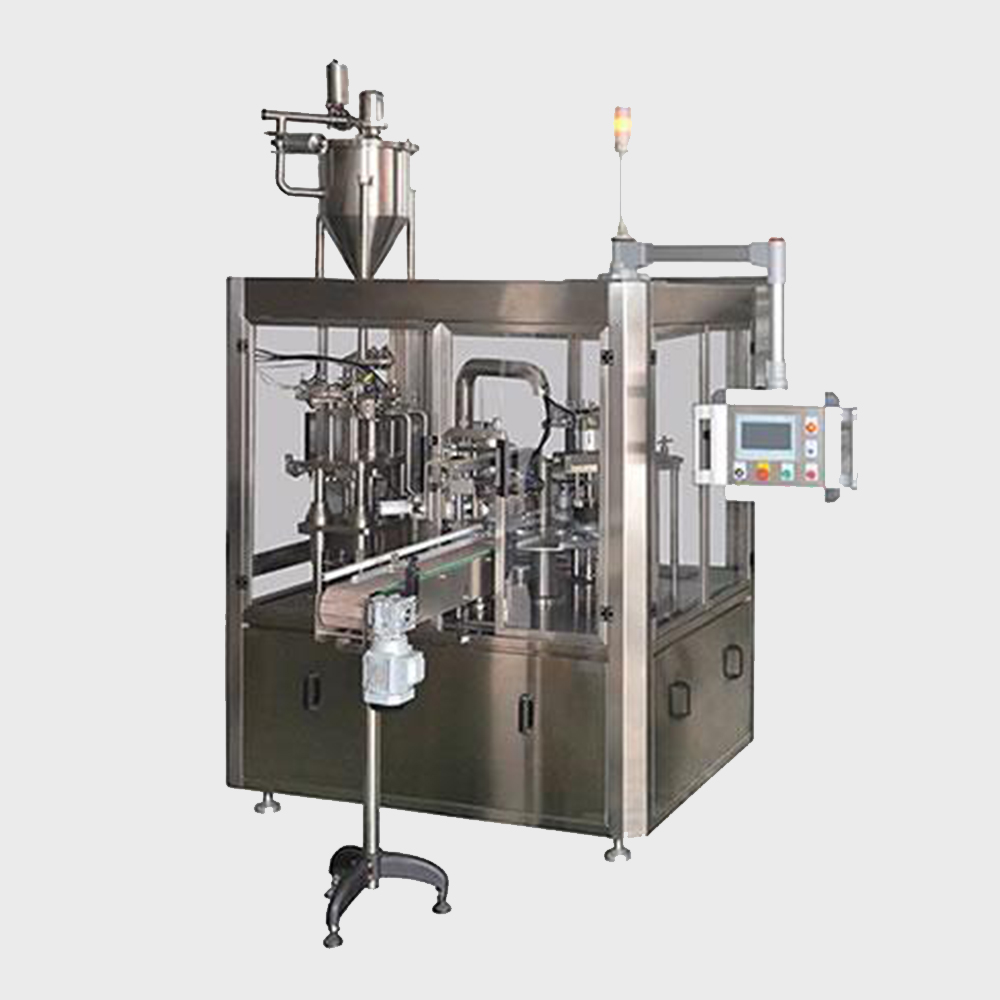 Cup filling machine, double cup