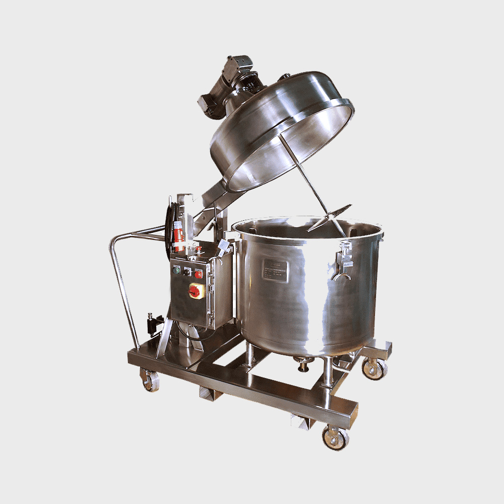 Liquid chemical mixing machine